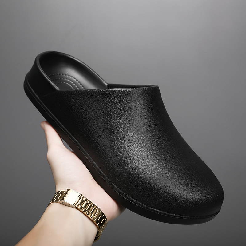 Men'S Shoes Dress Casual - Chinelos masculinos à prova d'água, antiderrapante,