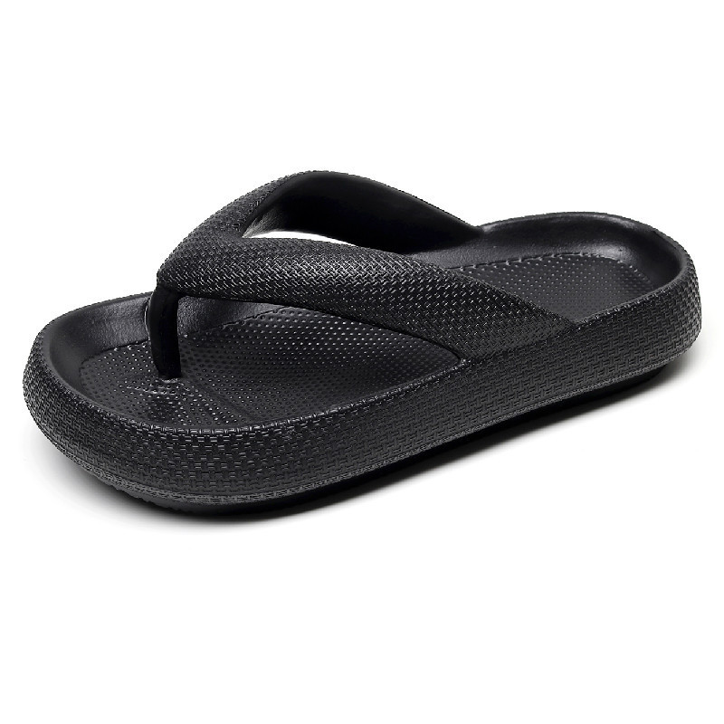 Men'S Shoes With Platform - Chinelo Feminino Plataforma Confortável com Sola