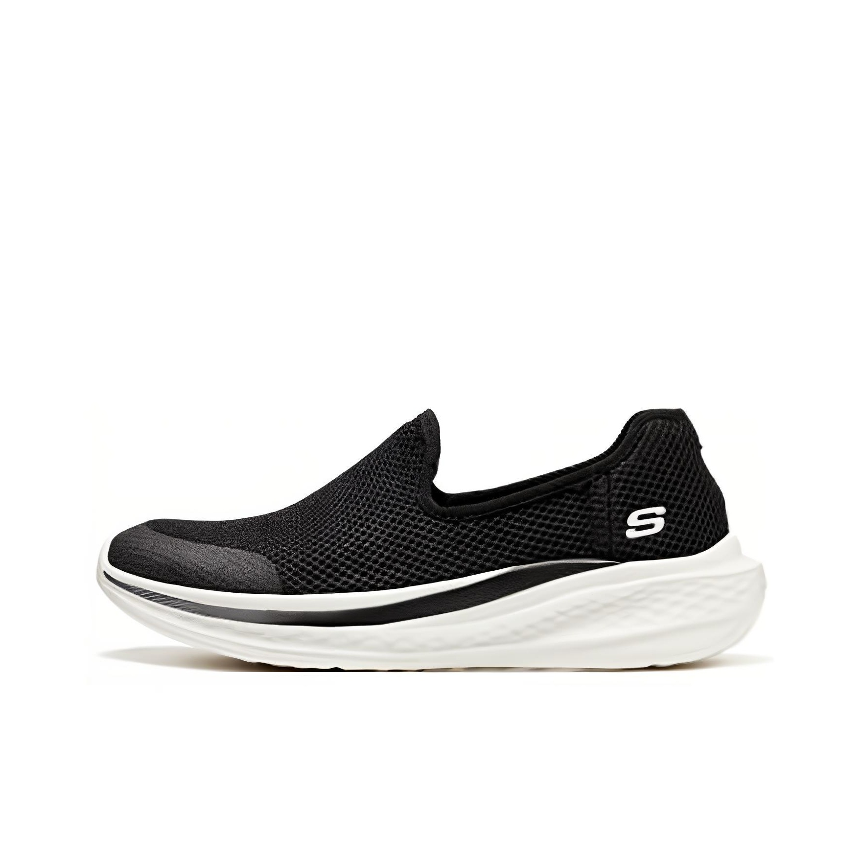 Men Shoes Black - Tênis Casual Masculino Skechers SLADE Cano