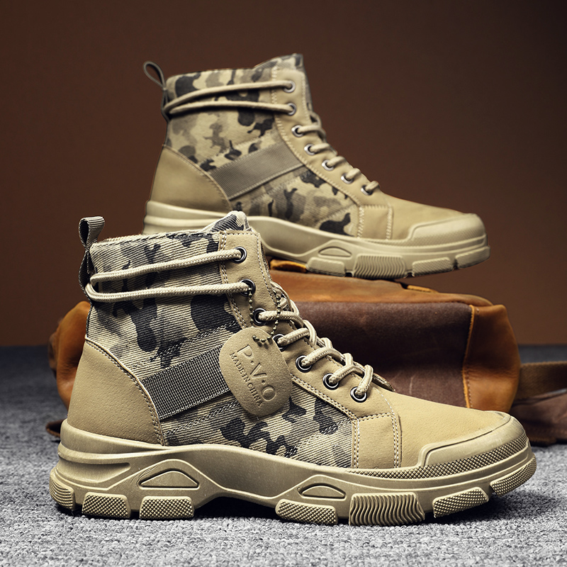 Men'S Shoes Dress Casual - Botas de cano alto para homens,