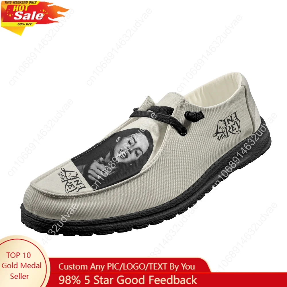 Men'S Shoes No Laces - Sapatos Casuais Lana Del Rey para