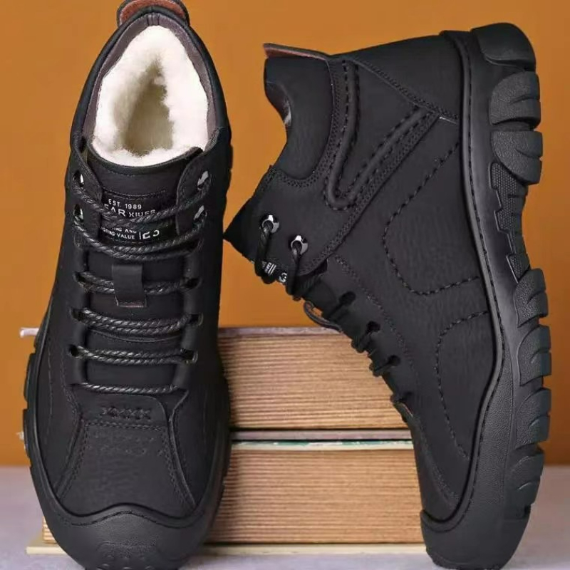 Men'S Shoes Dress Casual - Botas masculinas rendas até botas de