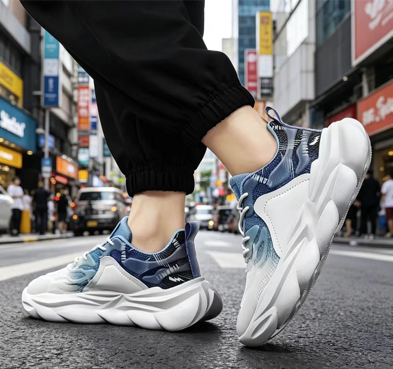Men'S Shoes That Make You Taller - Tênis Masculino com Sola Grossa e