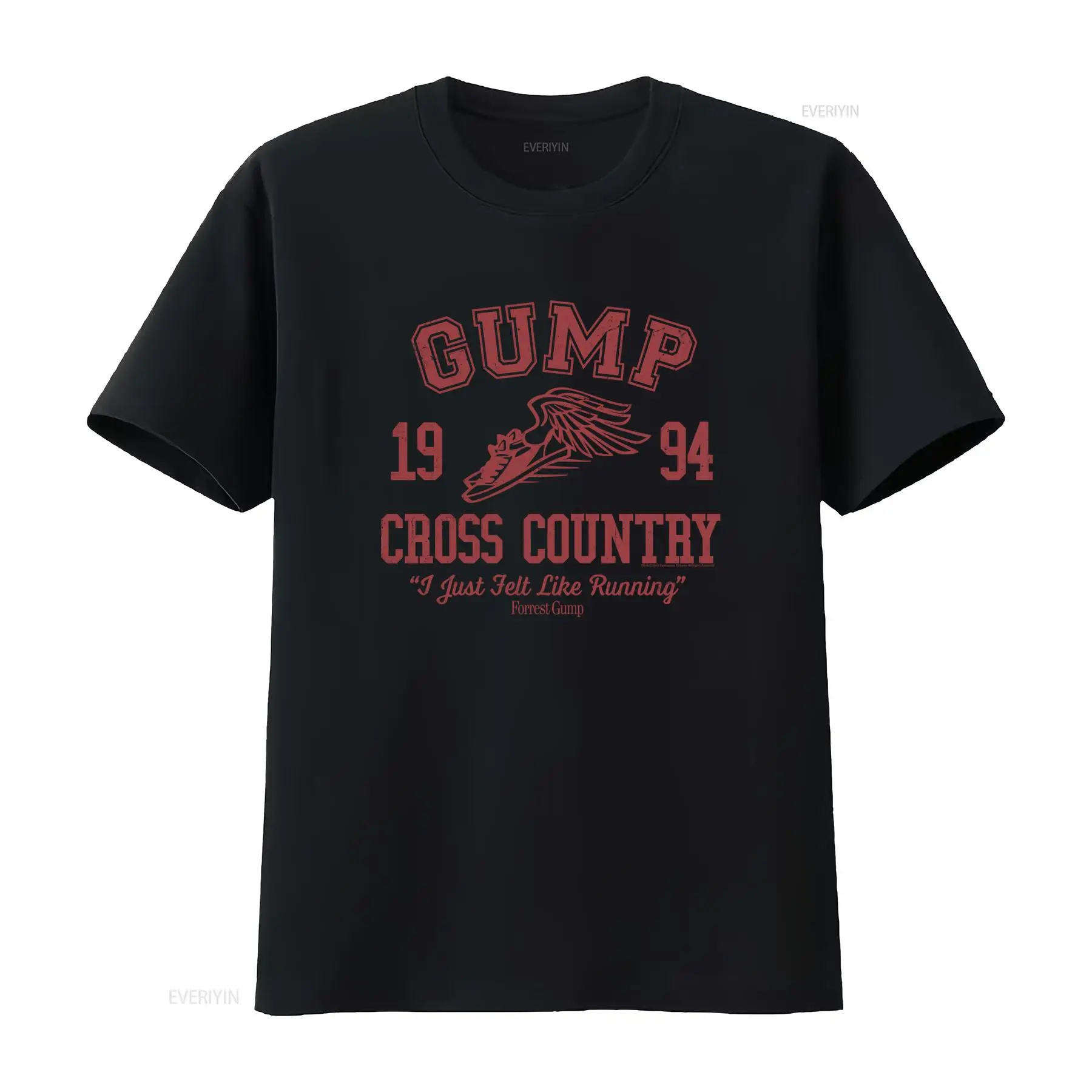 Men Shoes Quotes - Camiseta masculina Forest Gump 1994 com