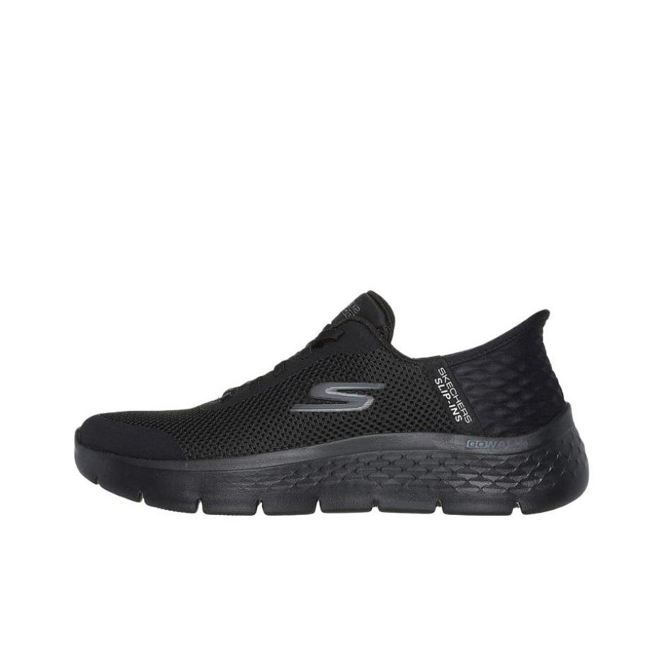 Men Shoes Black - Sapatos Casuais Respiráveis Skechers Go Walk