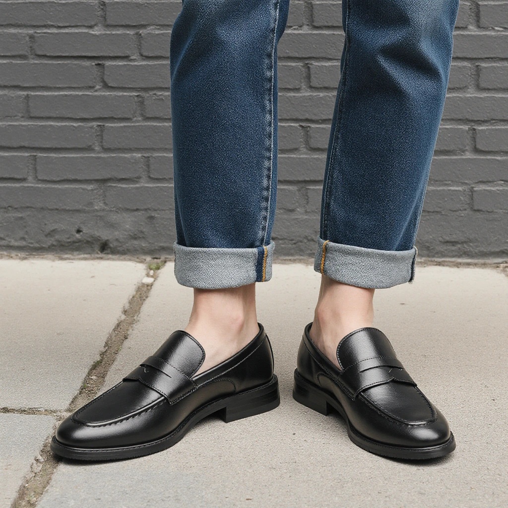 Sapatos Clássicos de Couro Pre - Men Shoes Boss avaliação e preço