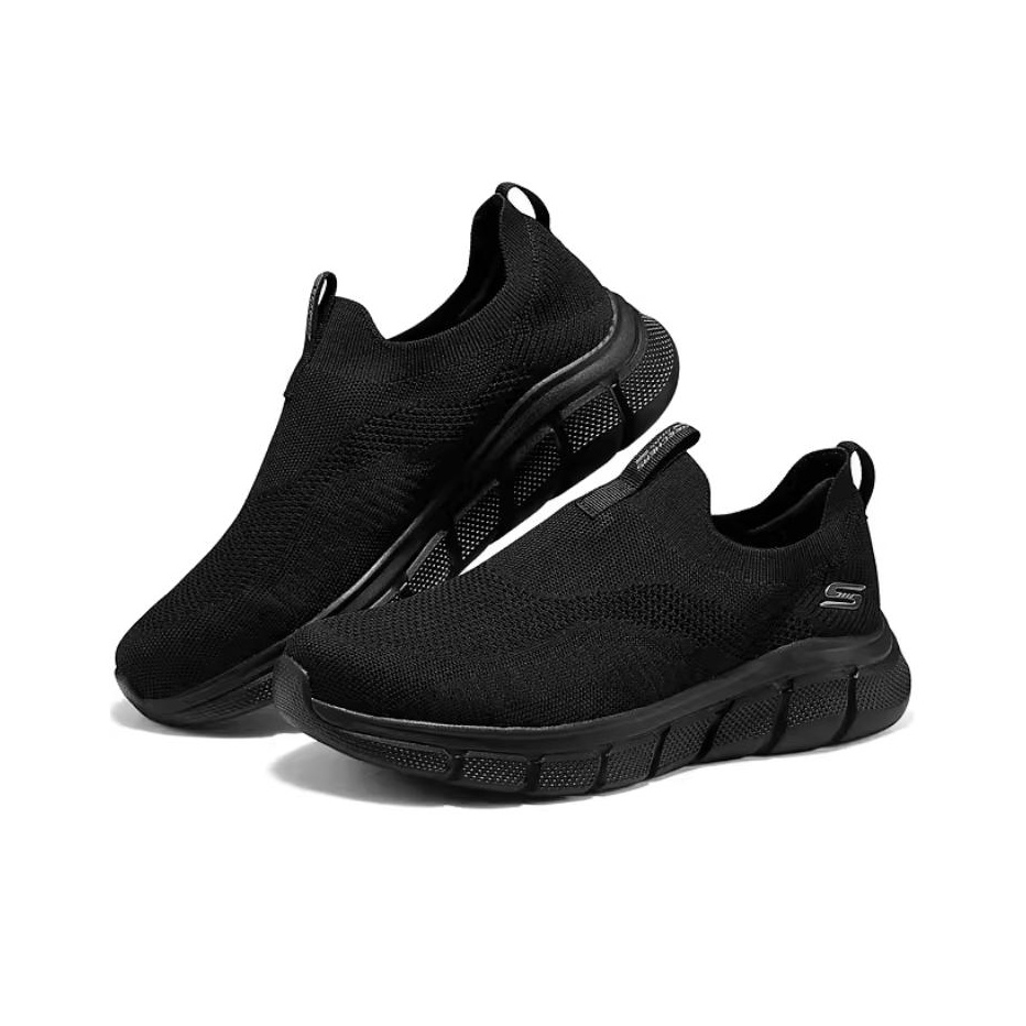 Skechers BOBS B FLEX Sapatos c - Men Shoes Black avaliação e preço