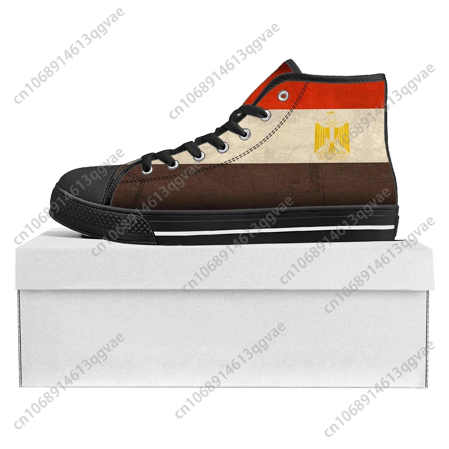 Tênis de cano alto com bandeir - Men Shoes Egypt avaliação e preço