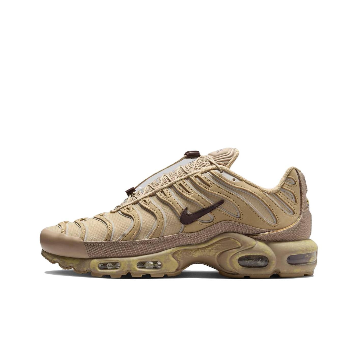 Tênis casuais Nike Air Max Plu - Men'S Shoes Yellow And Black avaliação e preço