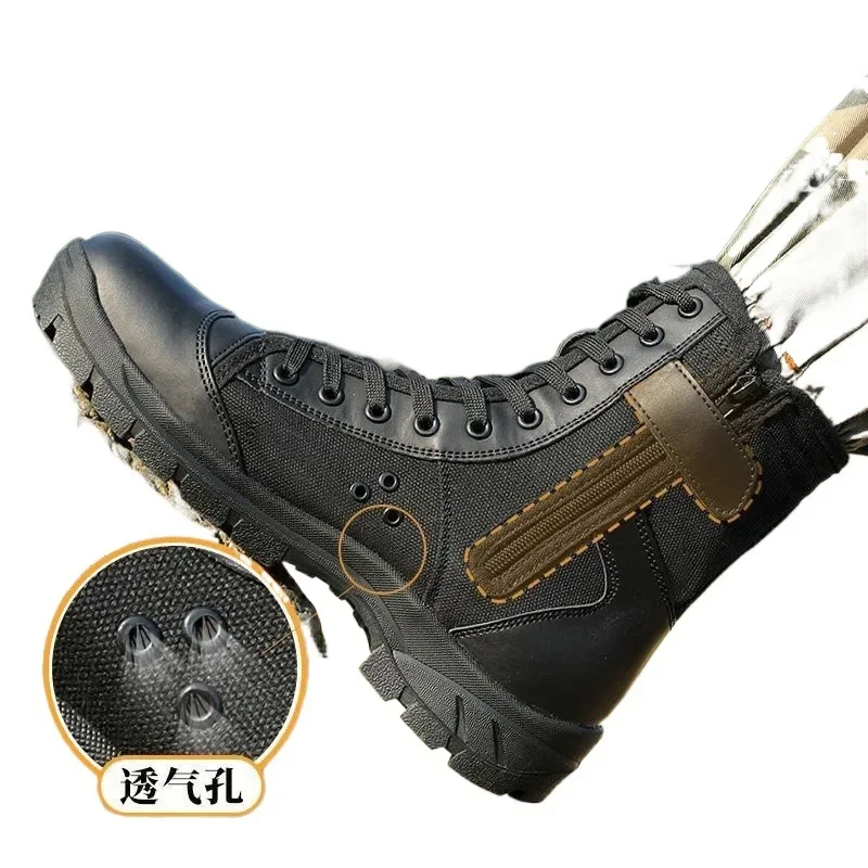 Botas Táticas Masculinas de Ve - Men'S Shoes No Laces avaliação e preço