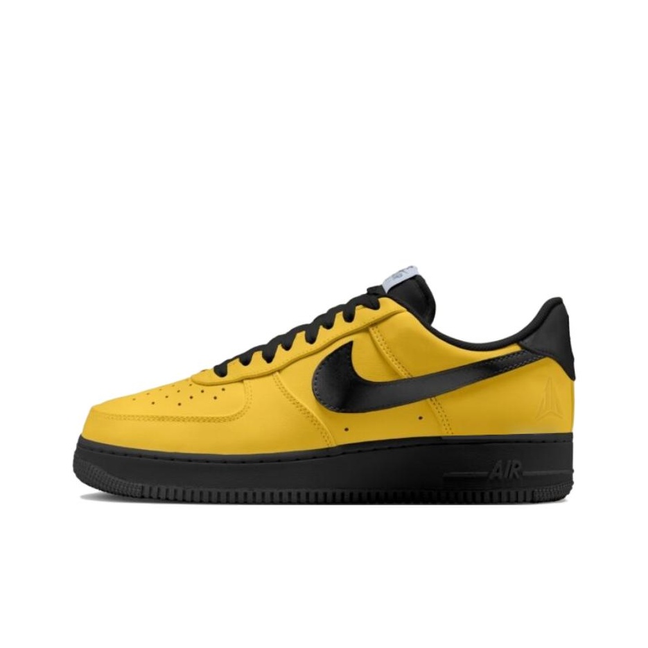 Tênis de skate Nike Air Force  - Men'S Shoes Yellow And Black avaliação e preço
