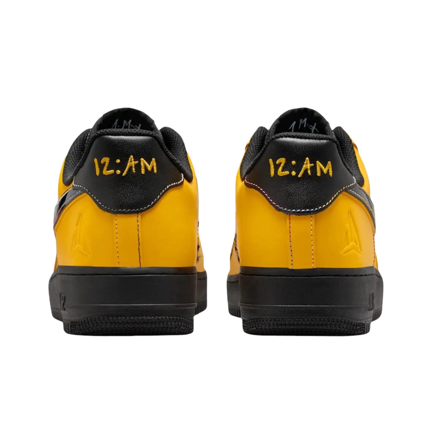 Tênis de skate Nike Air Force  - Men'S Shoes Yellow And Black avaliação e preço