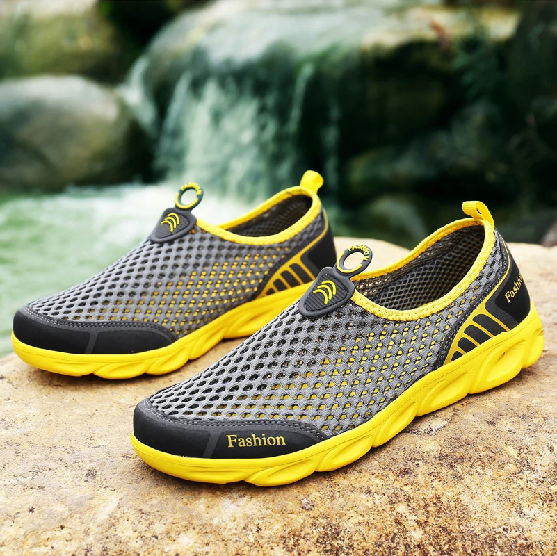 Tênis Casuais Masculinos para  - Men'S Shoes Yellow And Black avaliação e preço