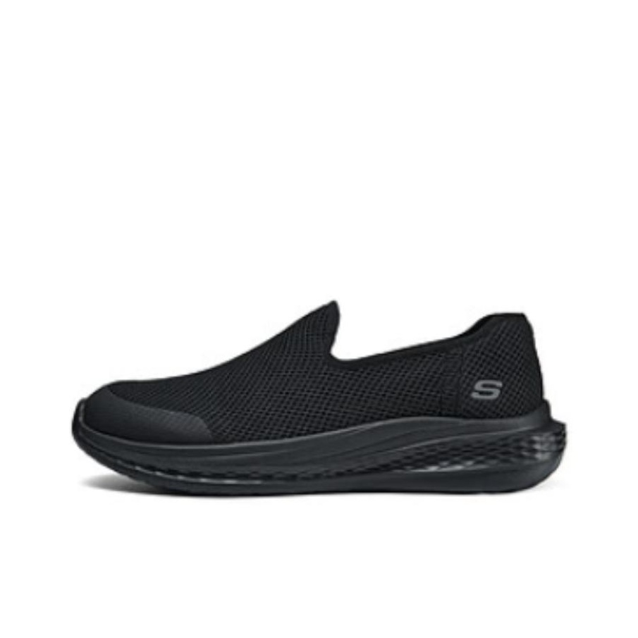 Sapatos casuais Skechers SLADE - Men Shoes Black avaliação e preço