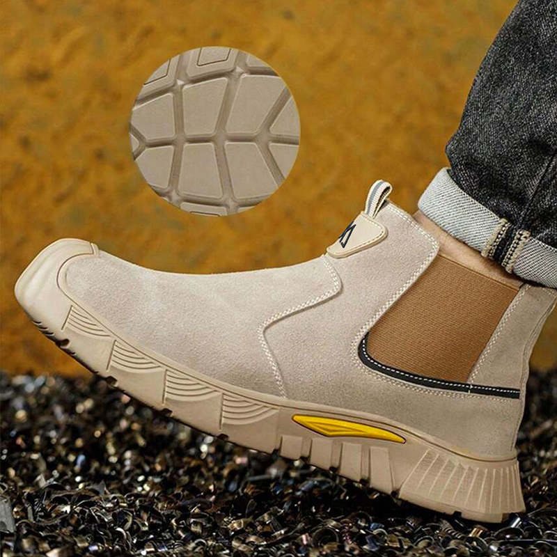 Calçados de Trabalho com Bique - Men'S Shoes With Platform avaliação e preço