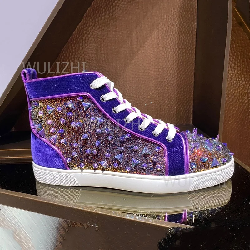 Tênis Masculino Roxo Escuro co - Men Shoes Boss avaliação e preço