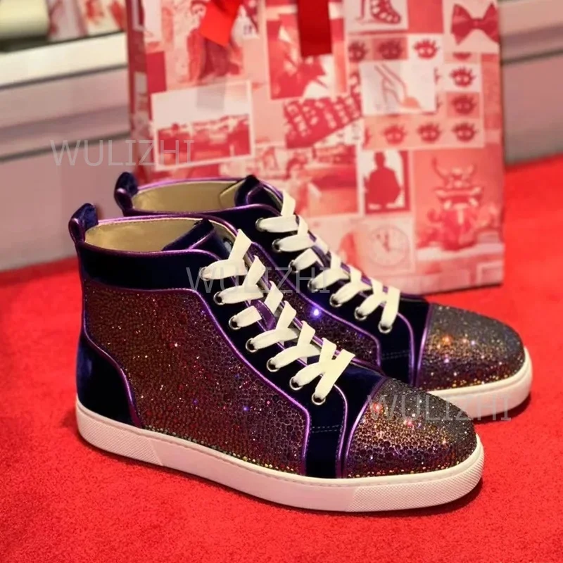 Tênis Masculino Roxo Escuro co - Men Shoes Boss avaliação e preço