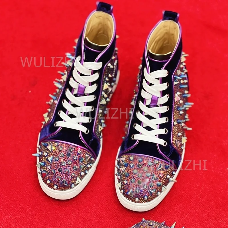 Tênis Masculino Roxo Escuro co - Men Shoes Boss avaliação e preço