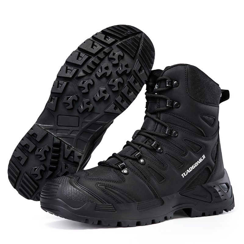 Botas táticas de caminhada ao  - Men'S Shoes No Laces avaliação e preço