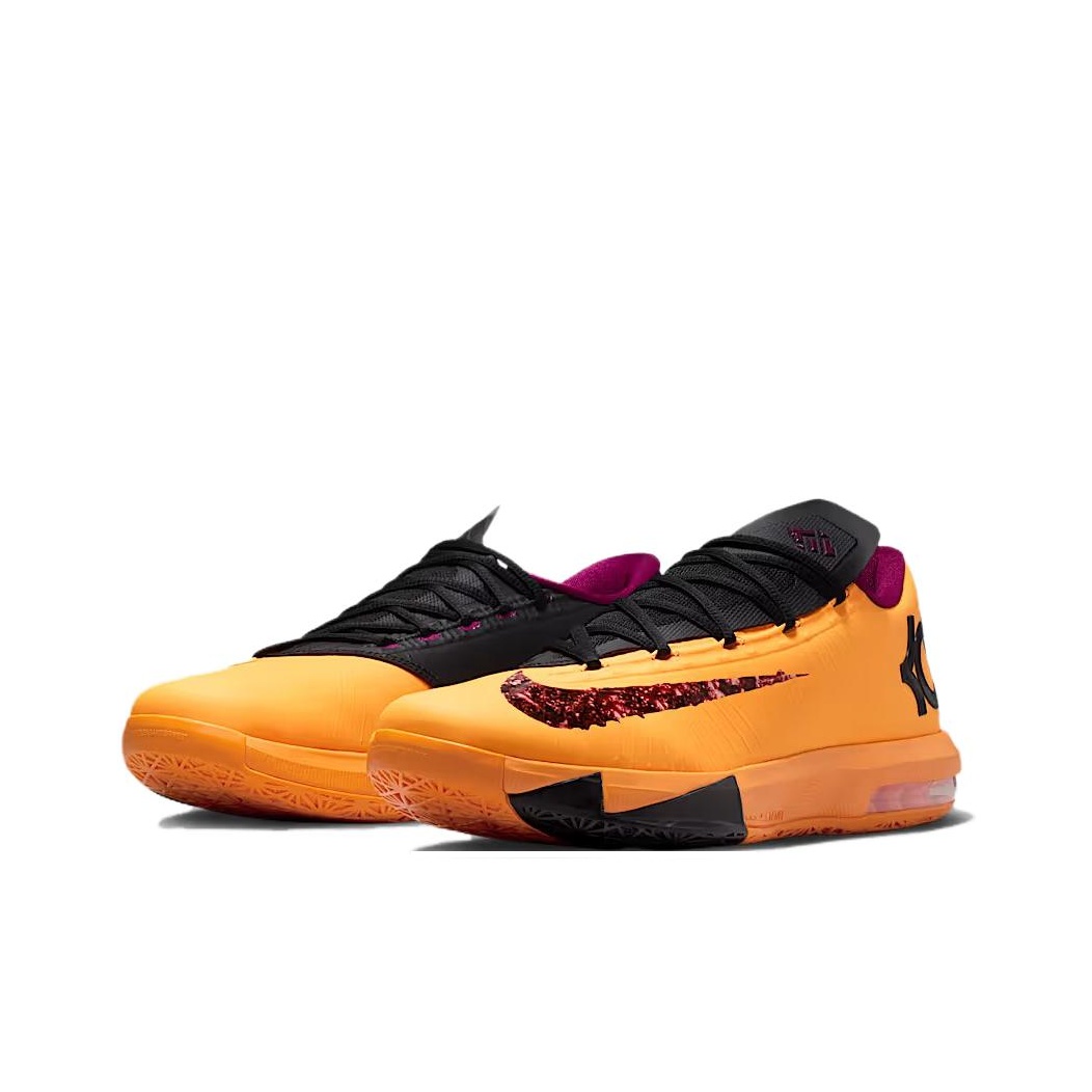 Tênis de basquete Nike KD 6 Lo - Men'S Shoes Yellow And Black avaliação e preço