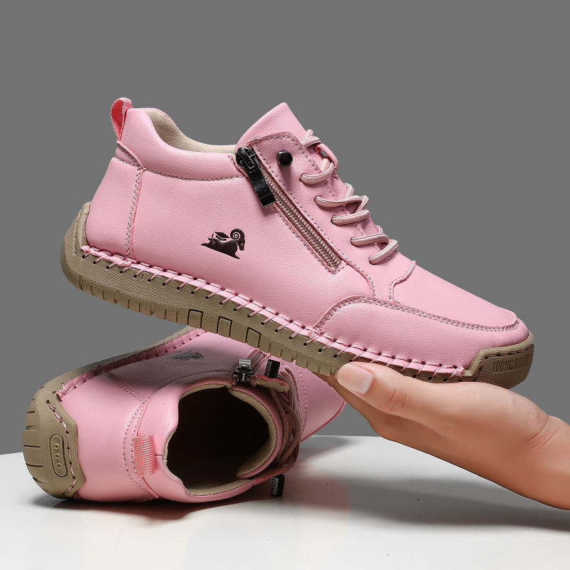 Tênis feminino de couro artesa - Men'S Shoes With Platform avaliação e preço